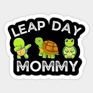 Funny Leap Day shirt funny turtle shirt Sticker